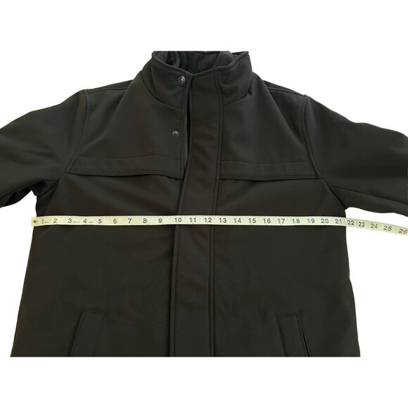 Men's Dockers Softshell Jacket with Quilted Lining Black, Size Small 40" Chest - Picture 5 of 9